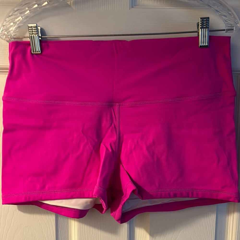 Women's Pink Peachy Athletic Shorts